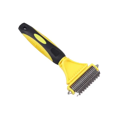 Pet hair open knot comb