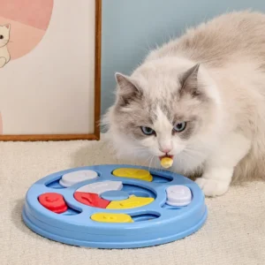 Interactive Pet Feeder Small Pet Toys Mentally Stimulating IQ Training Brain Treat Dispensing Dog Pet Enrichment Puzzle Toy