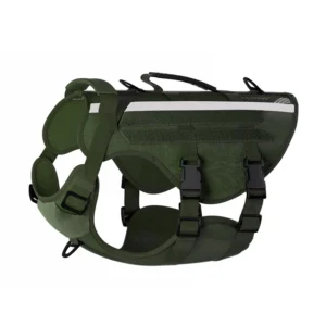 Oxford Cloth 2-in-1 Retractable Leash Large Dog Tactical Pet Carrier with Explosion-Proof Flush Feature Sustainable Pet Supplies